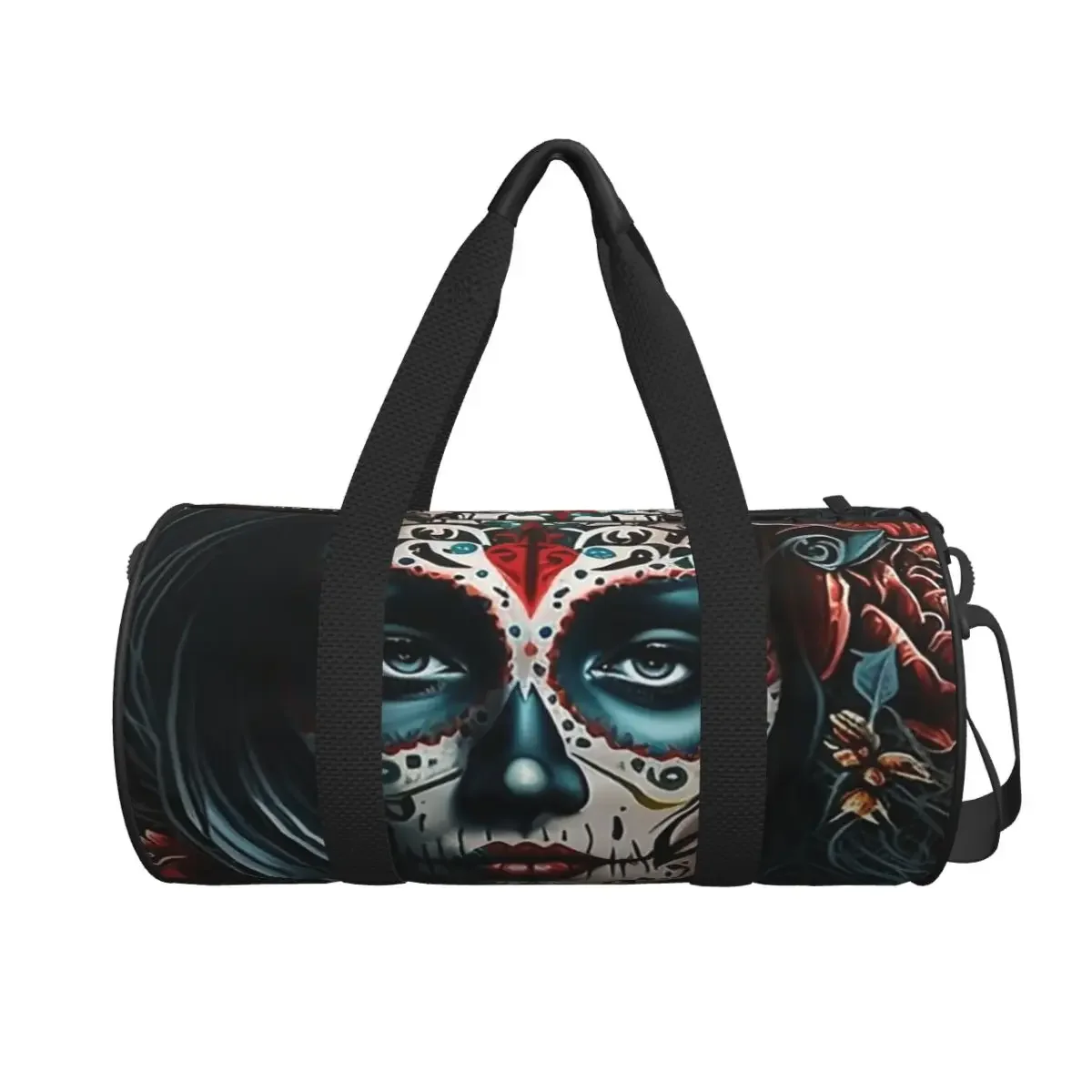 

Мексиканский череп, женский винтажный стиль, большая спортивная сумка, водонепроницаемая дорожная сумка, сумки для фитнеса