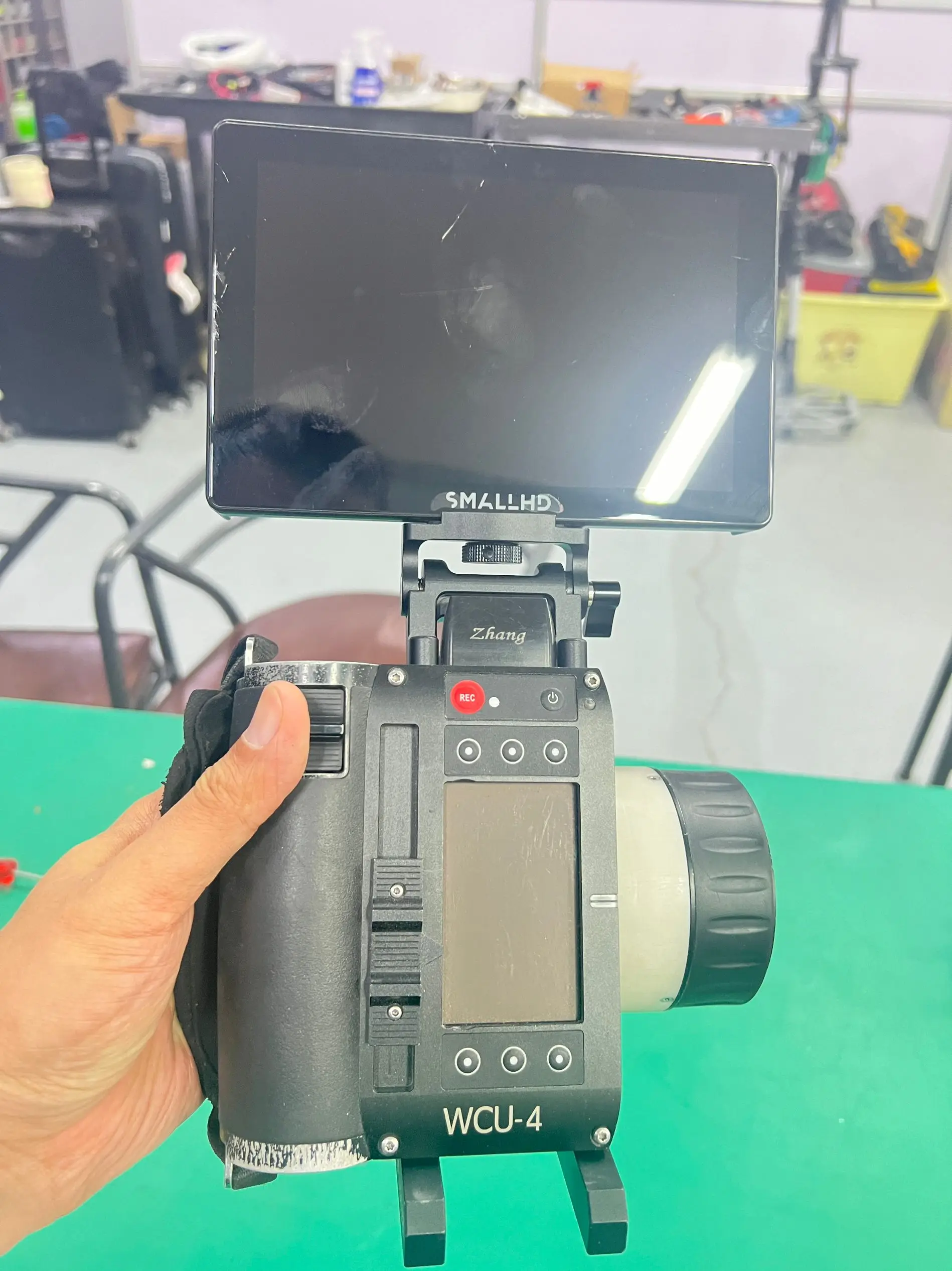 ARRI Wireless Controller WCU-4 Expansion Bracket With Fixed Monitor Adjustment in Multiple Directions