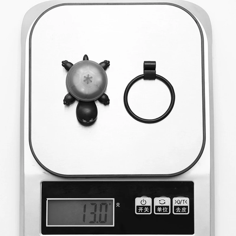 لطيف السلحفاة ضوء الدراجات تحذير الذيل ضوء الإبداعية ذكي الاستشعار سطوع الذيل في الهواء الطلق الدراجات الذيل مضيئة المعدات #6