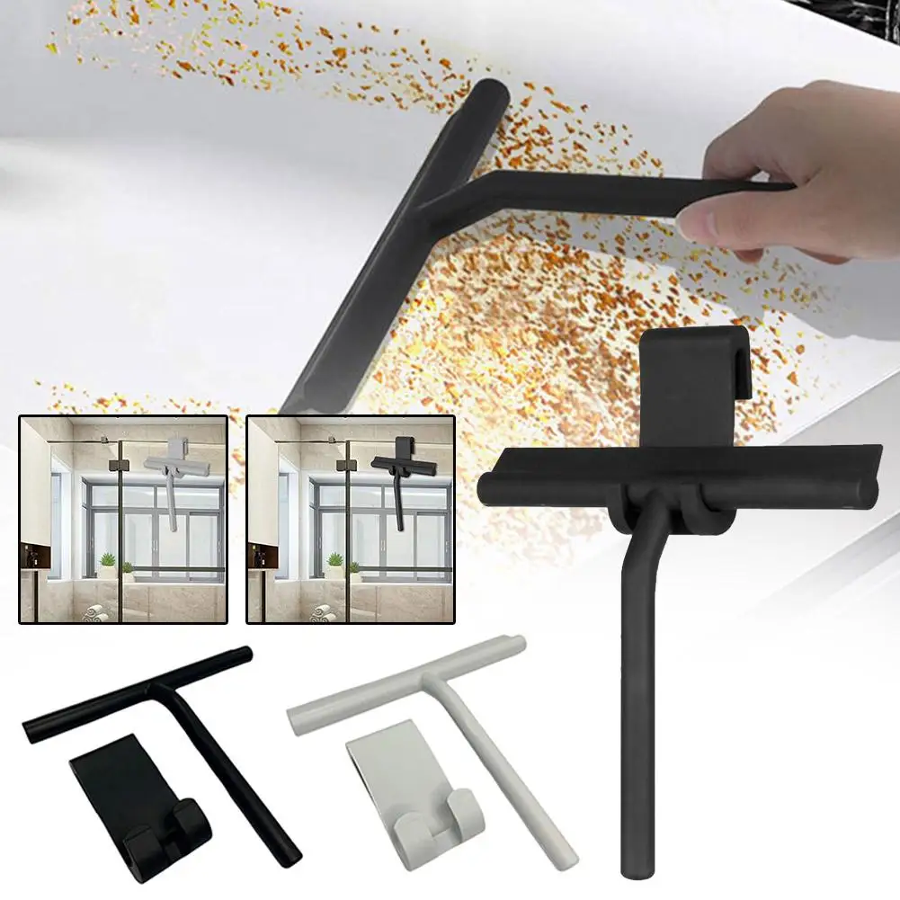 Escurridor de ducha para puertas, baño, ventana y vidrio de coche, accesorios de limpieza, limpiaparabrisas de vidrio para el hogar V3p6