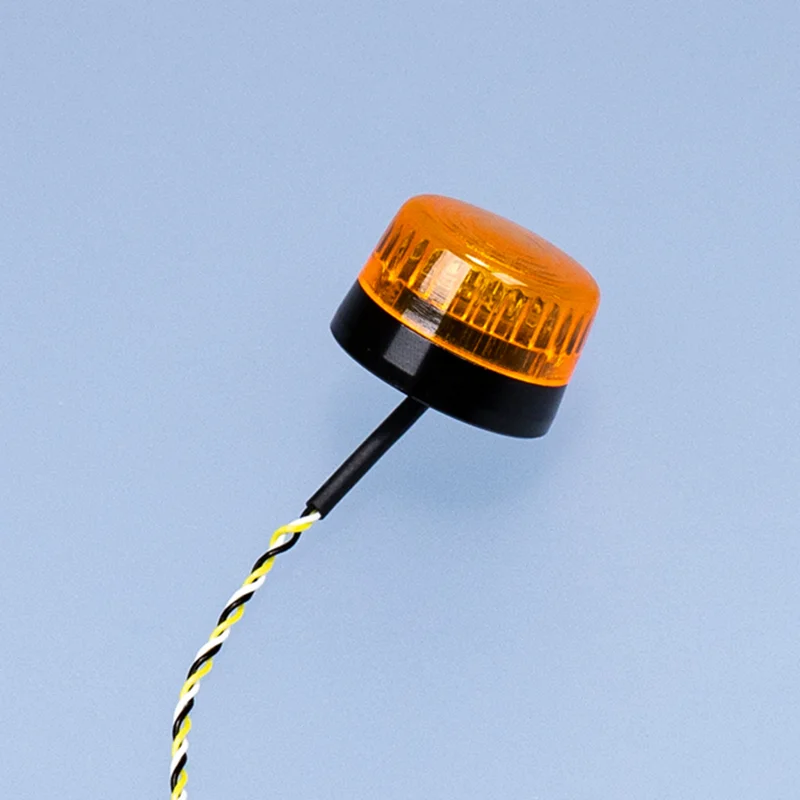 

2pcs LED Warning Lights Truck Lights for 1/14 Tamiya RC Truck SCANIA 770S 6x4 56368 56371 56379 Car