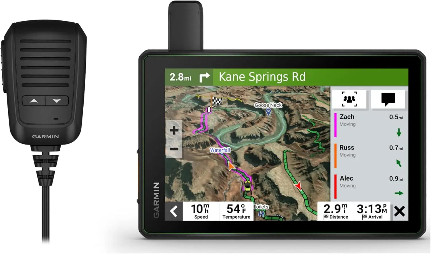 

GPS-навигатор Garmin Tread SxS с ультраярким дисплеем, предустановленной топографией, функцией групповой связи и технологией inReach