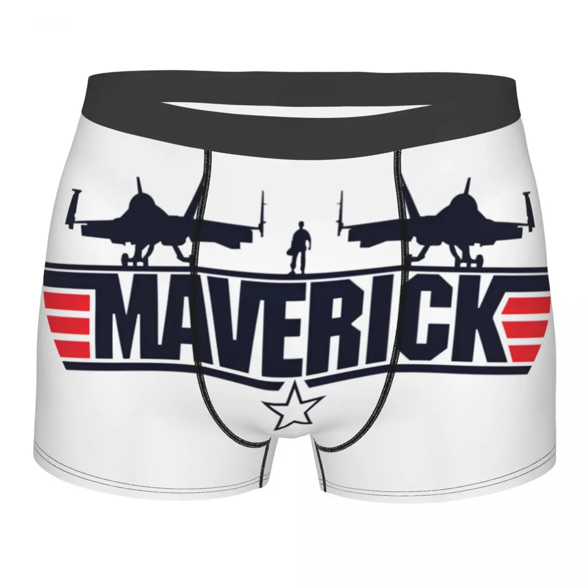 Top Gun Maverick Man Boxer Briefs Ultra Soft Underpants