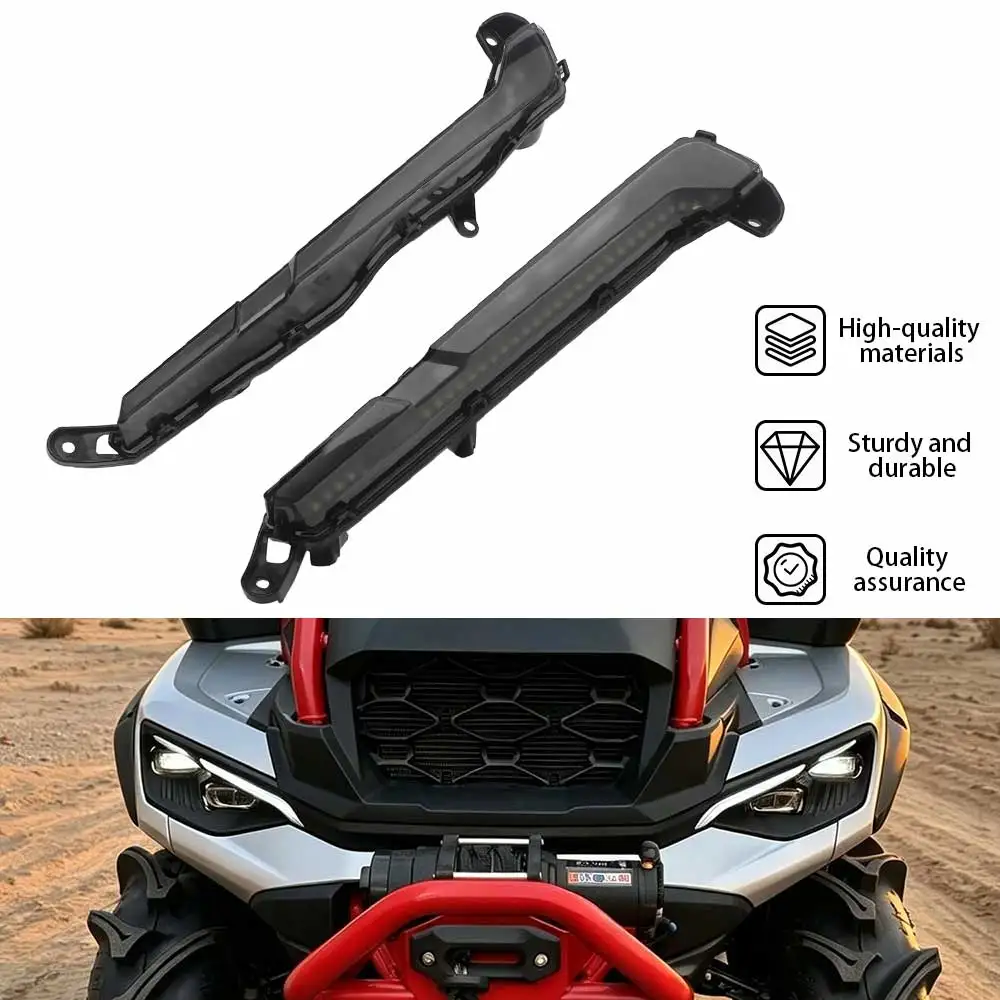 UTV For Can-Am Outlander 1000R/ Max 1000R 2025-2026 Rpl For #710009356 LED Daytime Running Light Auxiliary Marker Lamps, 1 Pair