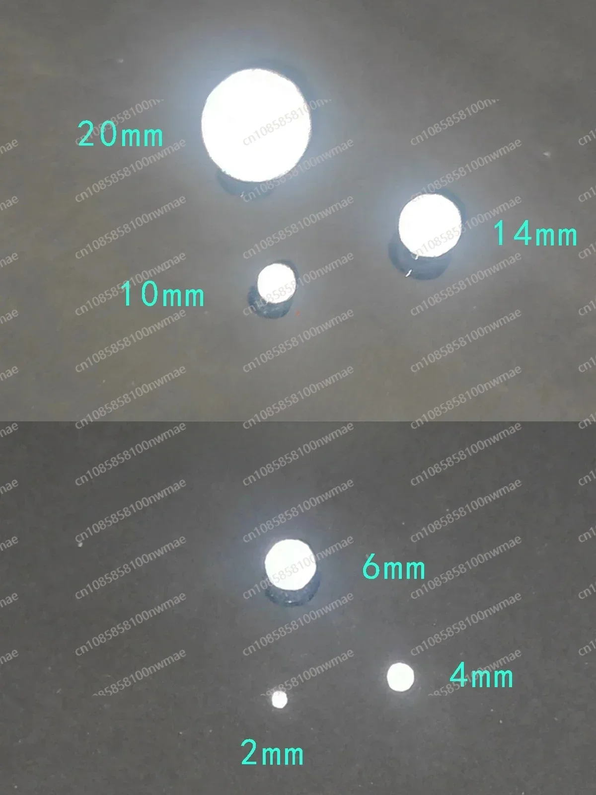 10-Piece optical passive reflective ball motion capture ball marker 3D video animation marking equipment vicon image 4