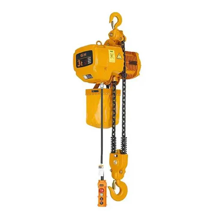 

1 Ton Electric Chain Hoist HHBB Fixed Type Single Speed Chain Electric Hoist With Wholesale Price Chain Electric Hoist