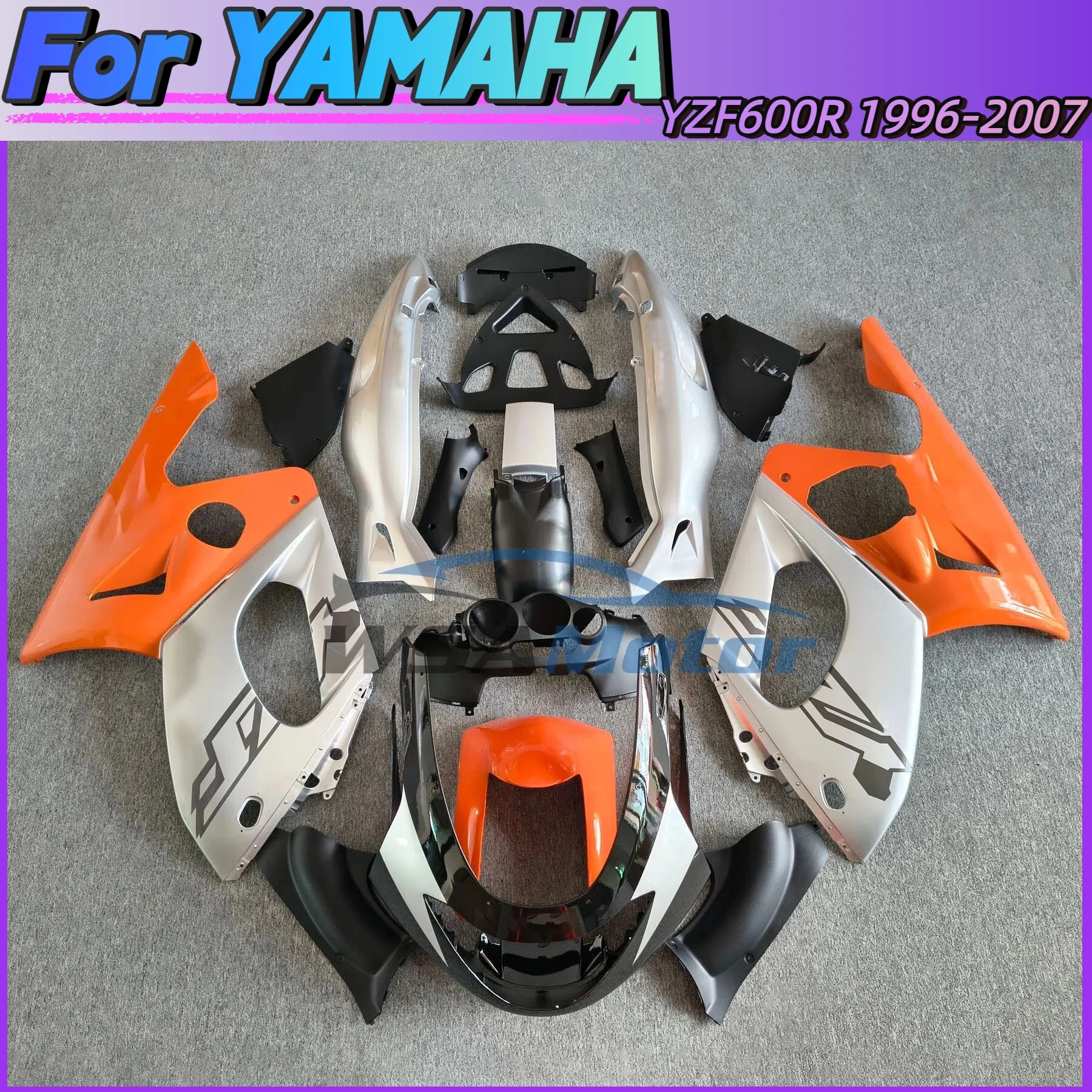 ABS Plastic Bodywork For Yamaha YZF-600R 1996-2007 Custom Motorbike Aftermarket Fairing Kit FOR THUNDERCAT 4TV 96-07