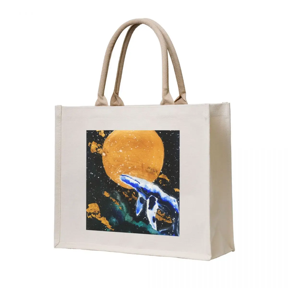 

The Great Mystery ~ Original Mixed Media Piece by Spencer Sinclair Tote Bag shopper bags Shopper handbag