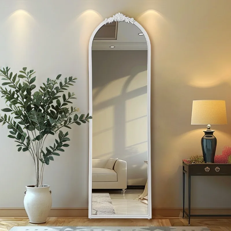 

Full-length mirror Floor-to-ceiling home French retro clothing store fitting mirror