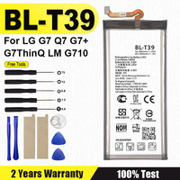 Original NEW BL-T39 Battery For LG G7 Q7 G7+ G7ThinQ LM G710 BLT39 3000mAh Smart Phone