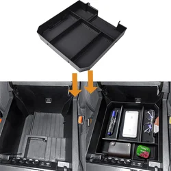 Car Accessories for 2022 2023 2024 Toyota Tundra Center Console Organizer Tray and 2023 Toyota sequoia Armrest Storage Box