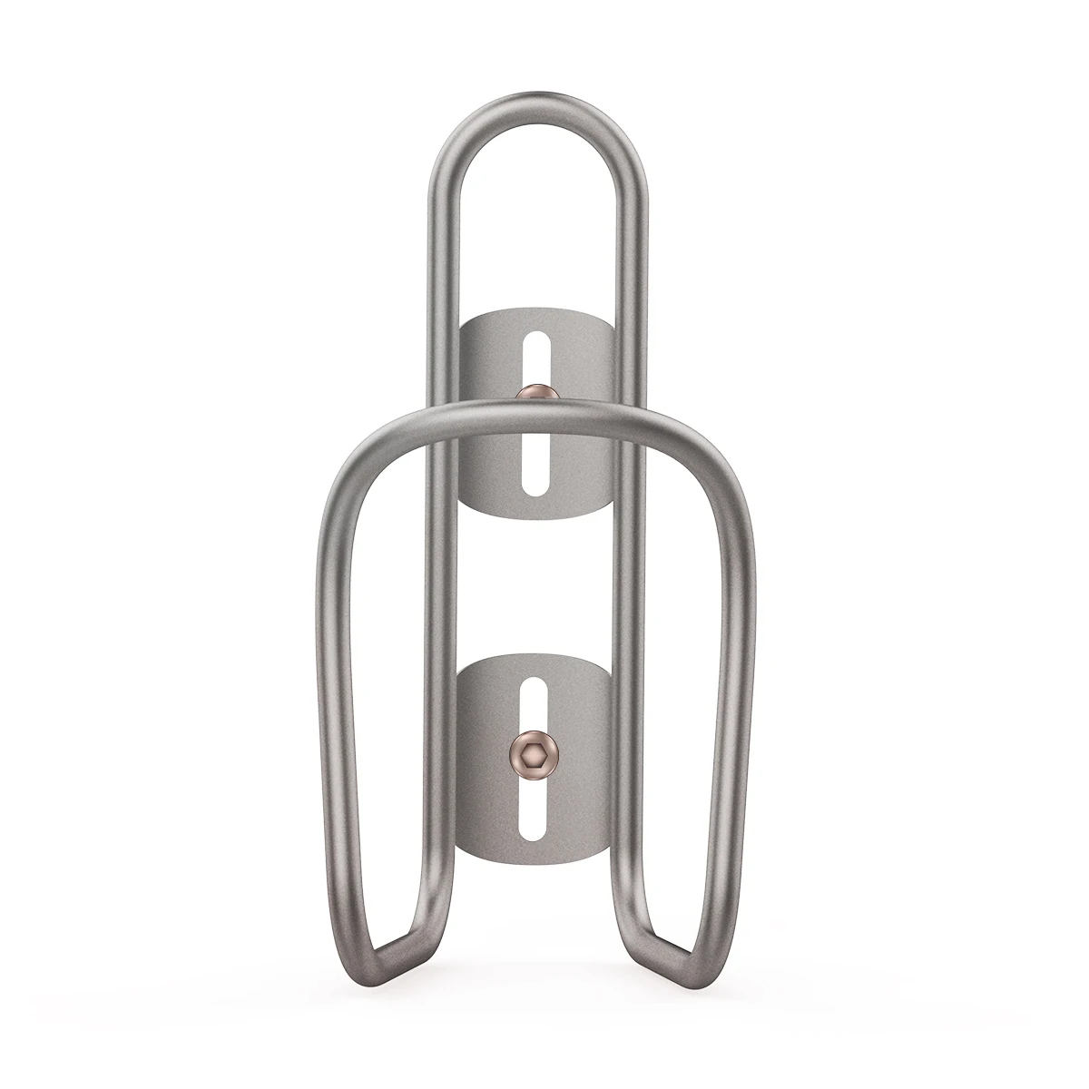 

2pcs Sand Blasted Titanium Tube Ultra Light Water Bottle Cage With Free M5 Ti Bolts