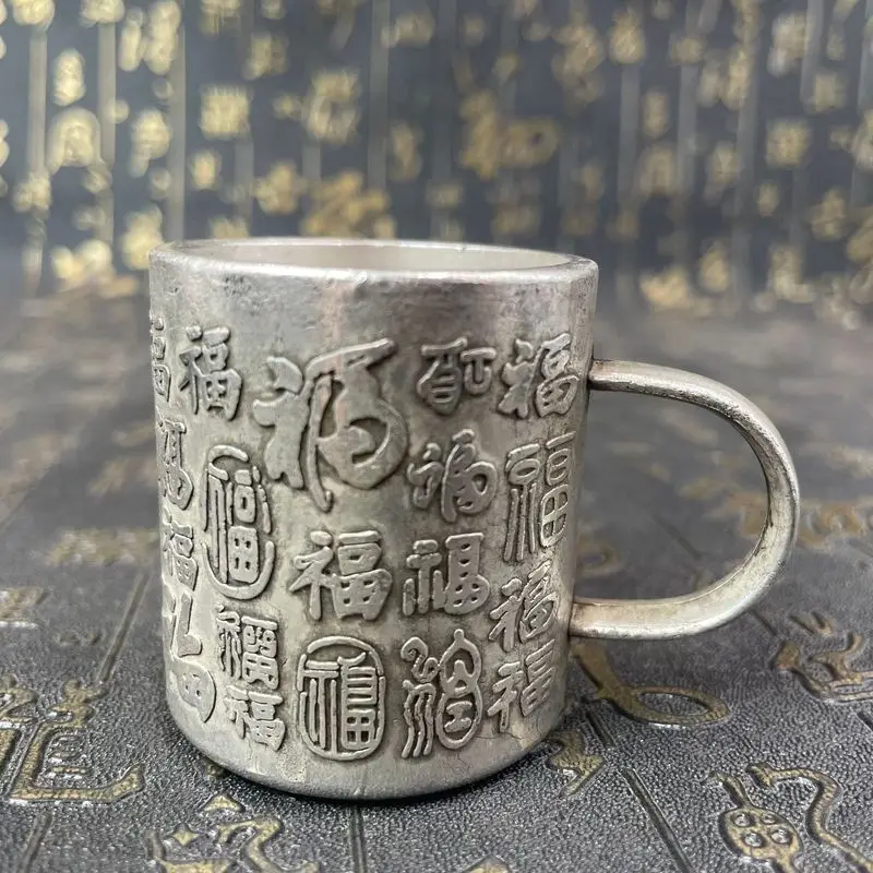 Creative small teapot, Baifu teacup, table decoration, ornaments, handicrafts