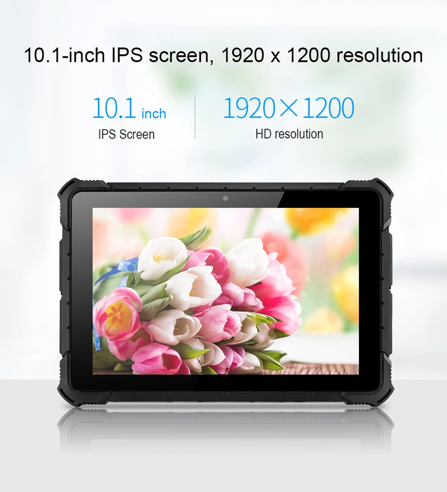 防水 IP54 頑丈なタブレット N1 10.1 インチ MTK 8765 Cortex A53 64 ビット クアッドコア Android 10 4G 頑丈なタブレット