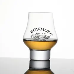 Bowmore Single Malt Scotch Whisky Glass Brandy Snifter Crystal Aroma Professional Tasting Cup
