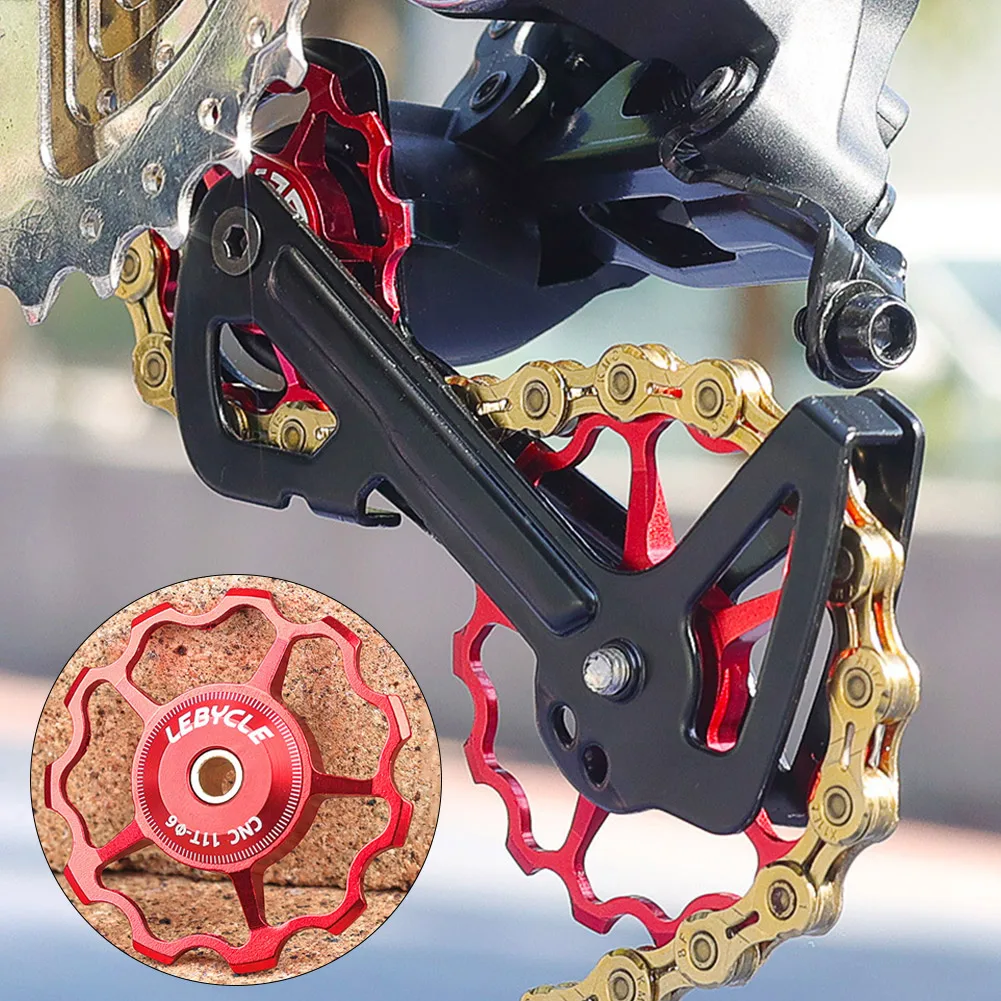 

Задний переключатель велосипеда, колесо 11-15 т, стальной подшипник, шкив, дорожный велосипед, направляющая шестерня заднего переключателя велосипеда, керамика/сталь