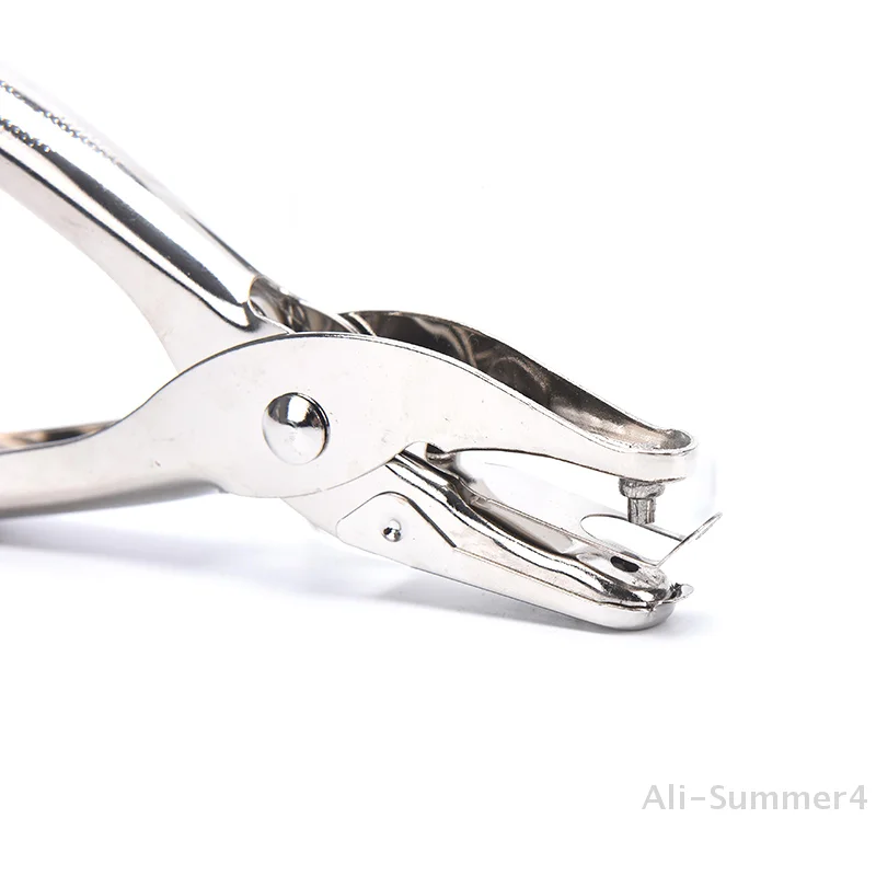 1 шт., школьный офисный металлический дырокол на одно отверстие, ручной дырокол для бумаги для скрапбукинга, рамка для скрапбукинга, 3 мм