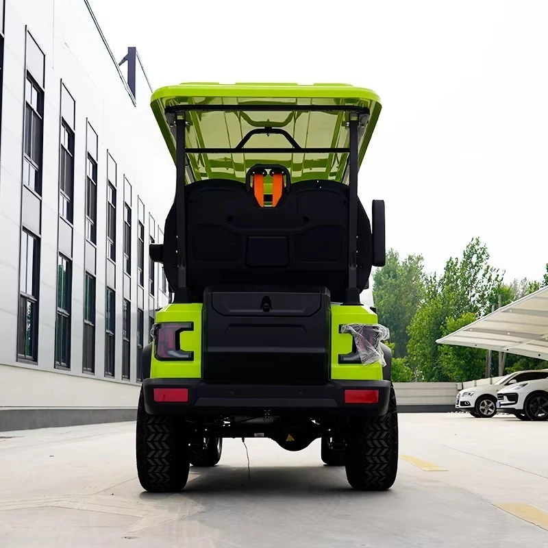 Customized Color Electric 48V 30Km/Hr CE Certified Golf Cart Buggy Multi Design Sightseeing Cart LXM
