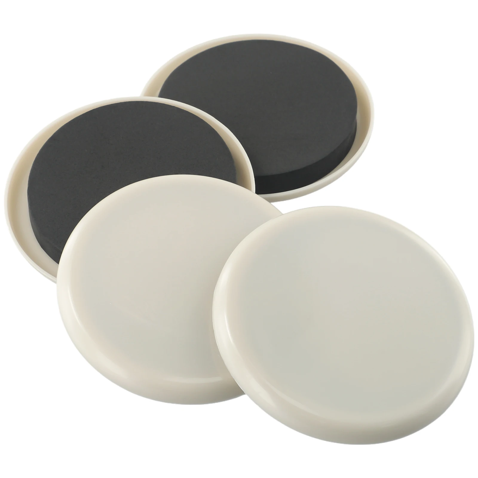 

Furniture Slider 100% Brand New 3.5in 4pcs Bookshelf Closet High Quality Moveing Accessories Slider Movers Move Bed Gliders