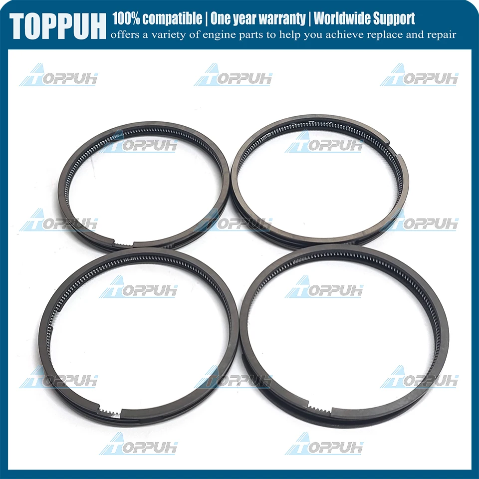 4TNE86 4 pcs Piston Ring STD For Yanmar