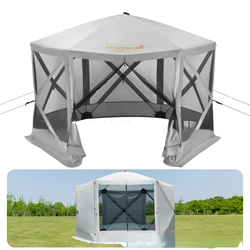 6 8 10 Person Outdoor Family Gauze Tent Automatic Car Portable Indoor Park Team Beach Awning Mosquito Shelter Rainproof Pergola