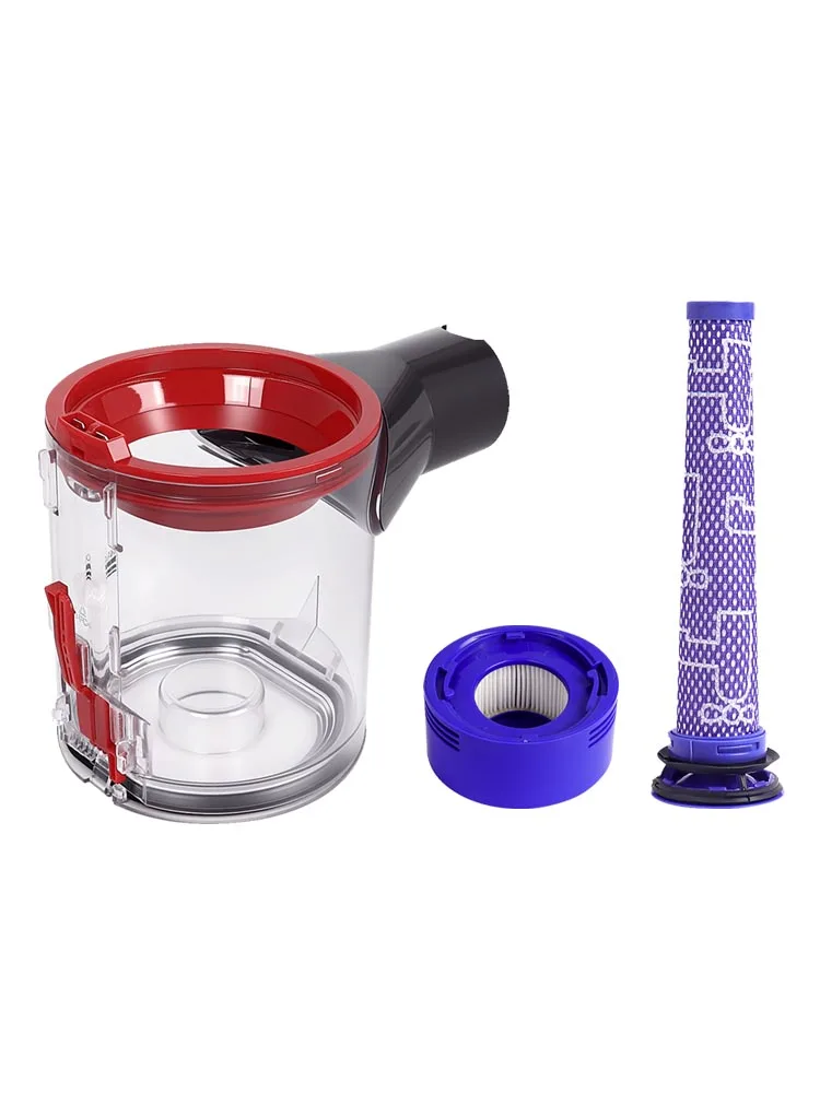 Filtre de bac à poussière pour aspirateur à main Dyson V7 V8, filtre anti-poussière fin, anti-acariens, durable, pièce de rechange pour aspirateur