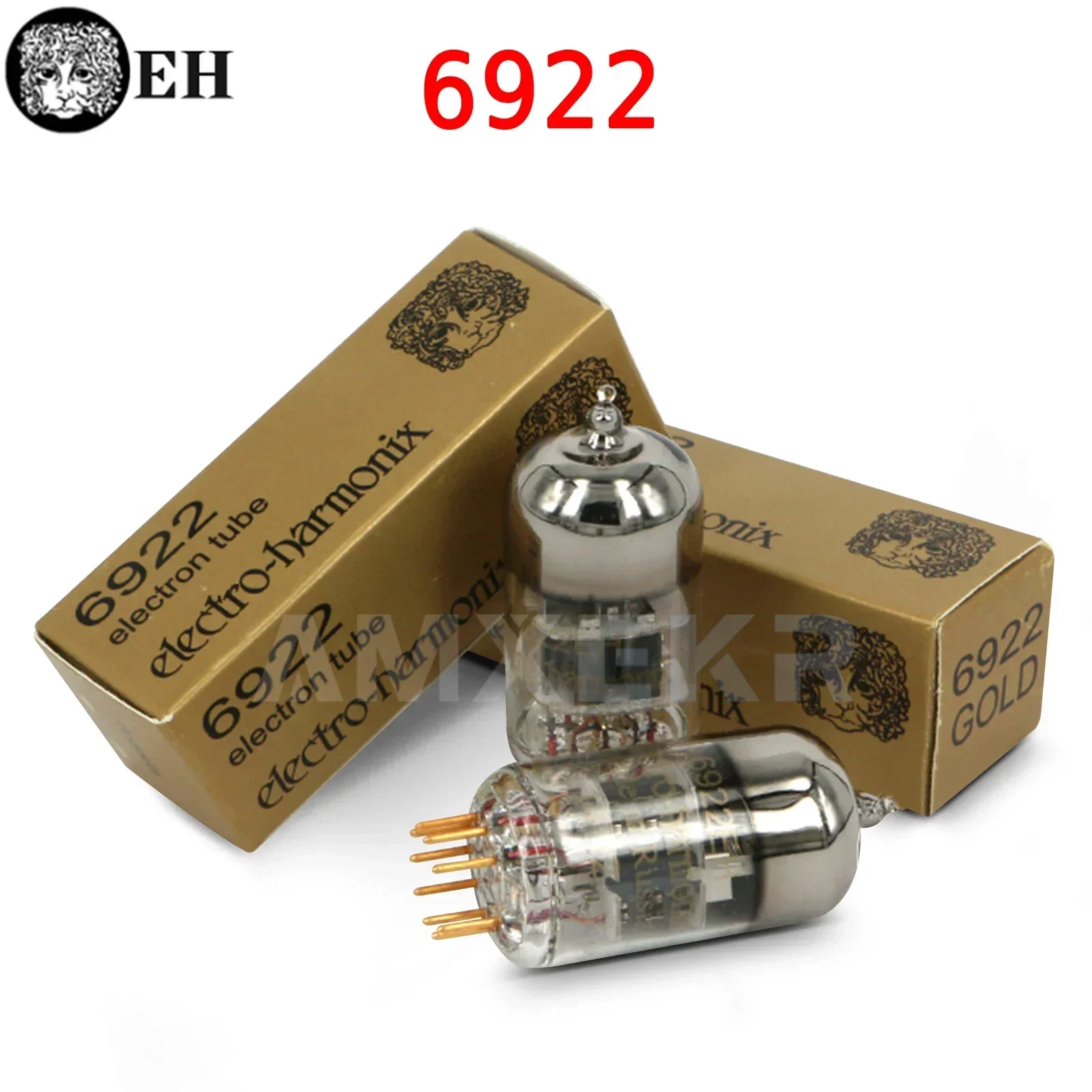 Rússia eletro-harmonix eh 6922 pré-amplificador tubo de vácuo pino de ouro ecc88 e88cc 6dj8 6n11 tubo de elétrons amplificador de tubo de vácuo de áudio hifi