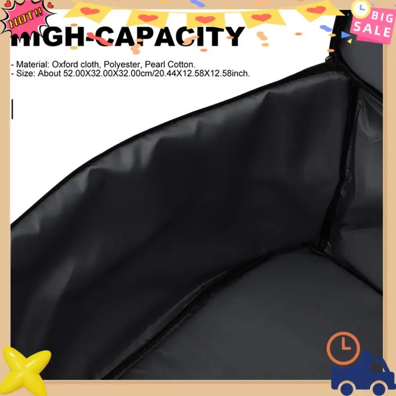 

Premium 1 Piece Cajon Bag Cajon Backpack Black 31.5X53cm Padded Bag With Handle And Shoulder Strap, Cajon Accessories