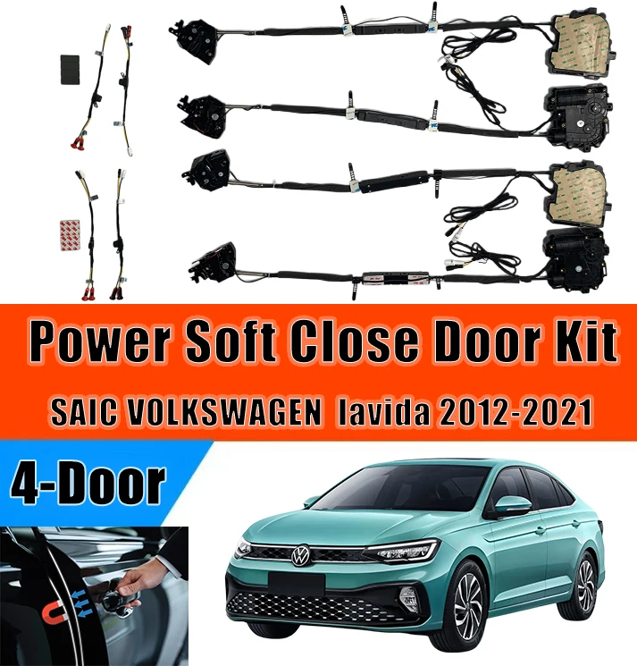 Xcar for SAIC VOLKSWAGEN lavida 2012-2021 Car OEM Automatic Soft Close Door Electric Suction Kit Auto Power Closing
