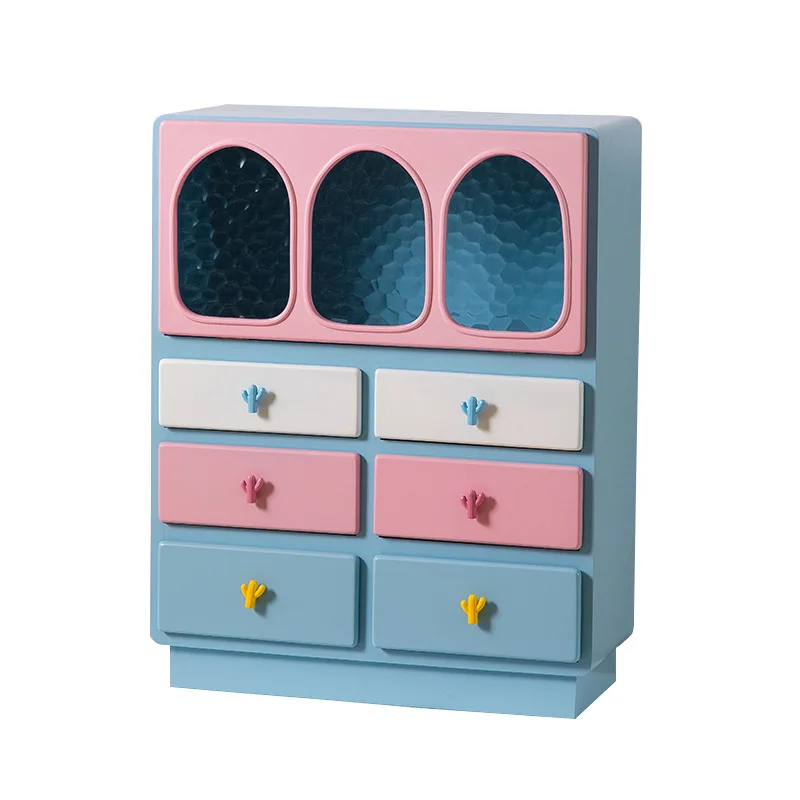 

Dopamine chest, living room, solid wood storage, locker, figure display cabinet,decorative cabinet.