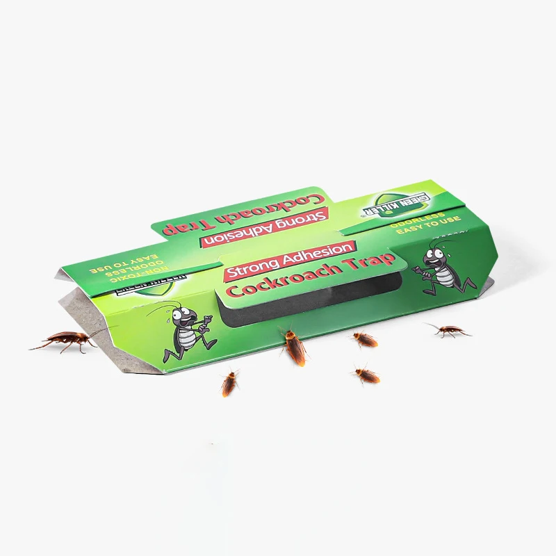 1PC Strong Sticky Glue Traps Disposable Spiders Ants Killer Cockroach Trap Killer House With Non-Toxic Bait Pest Control