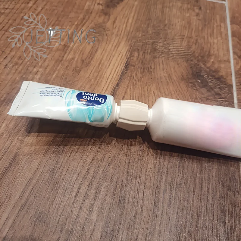 (SMTGDP11)1/3/5pcs Summer Travel, Picnic Toothpaste Refill Adapter, Toothbrush Tube Converter, Practical Bathroom Accessories
