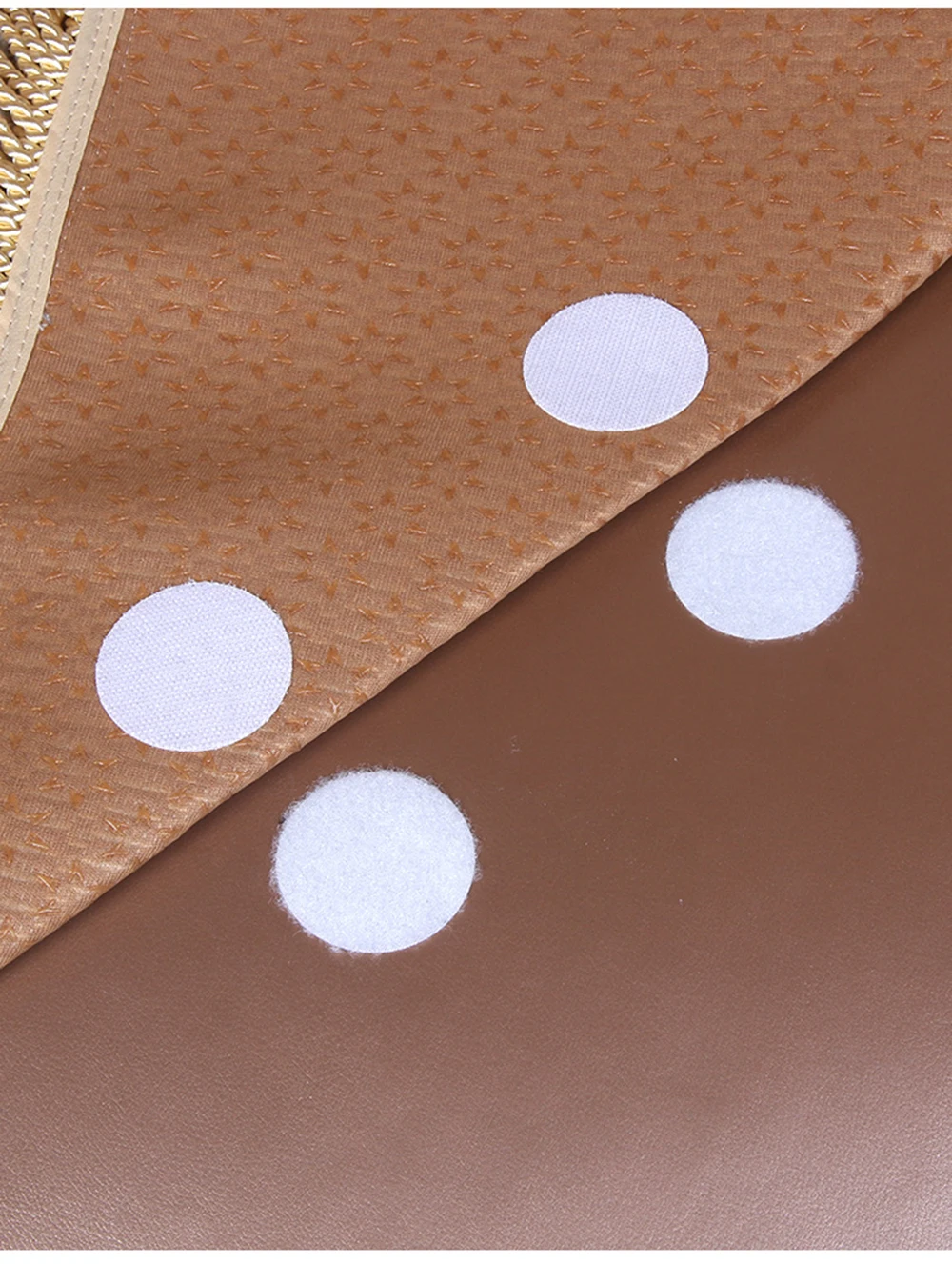 5/10/20/30Pair Double Faced Adhesive Fixing Stickers Carpet Pad Dashboard Mat Fixed Patch Floor Anti Skid Grip Hook and Loop Dot