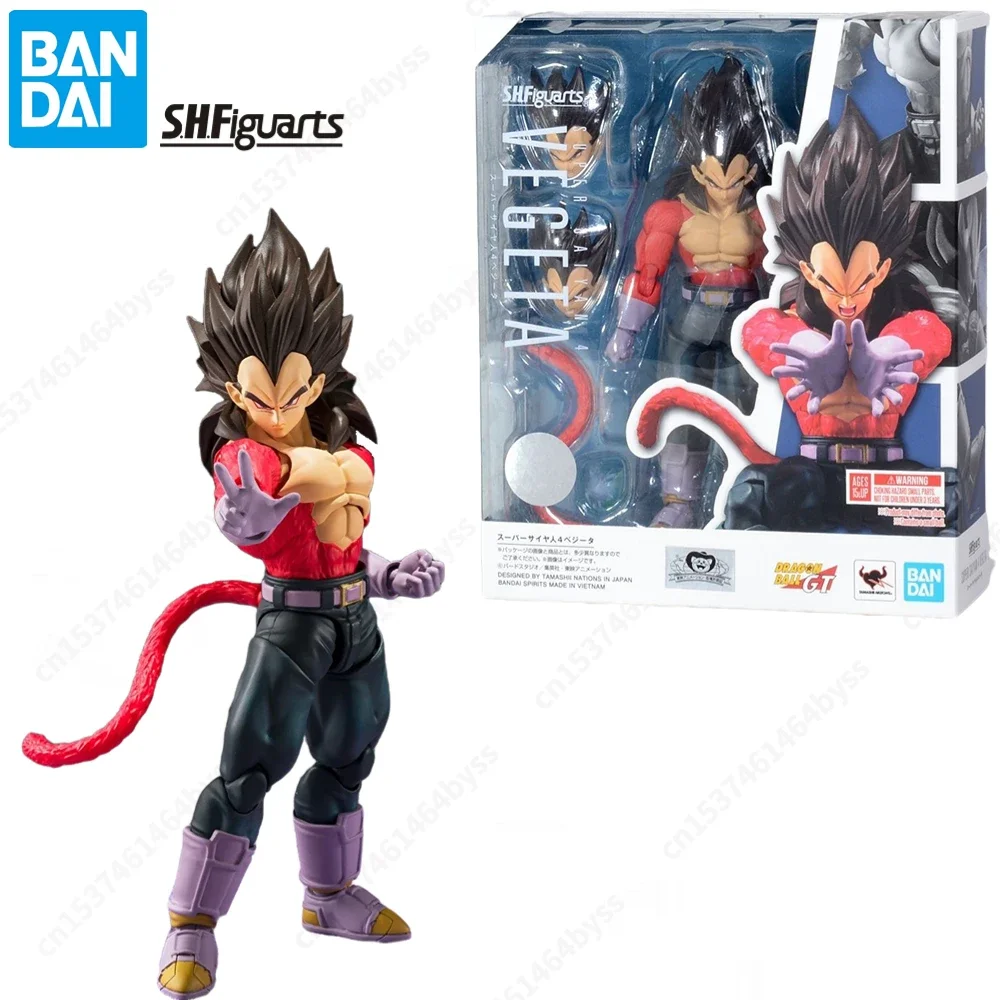 

Bandai S.H.Figuarts Dragon Ball GT Super Saiyan 4 Vegeta Goku Figure SS4 Action Figure Collectible Toy Gift