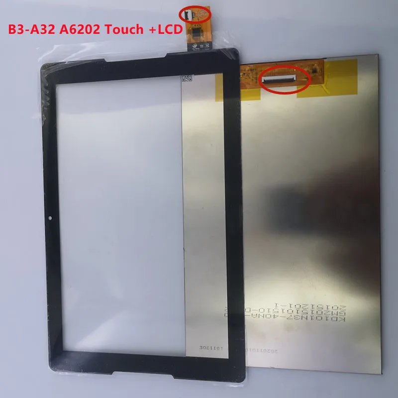 

10.1''LCD For Acer Iconia One 10 B3-A32 A6202 B3 A32 A6202 LCD Display Screen +Touch Screen Digitizer Assembly Replacement