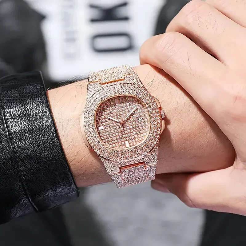 Luxury Fashion Mens Stainless Steel Watches Male Sports Quartz Wristwatch Calendar Luminous Clock Men Business Casual Watch image 6