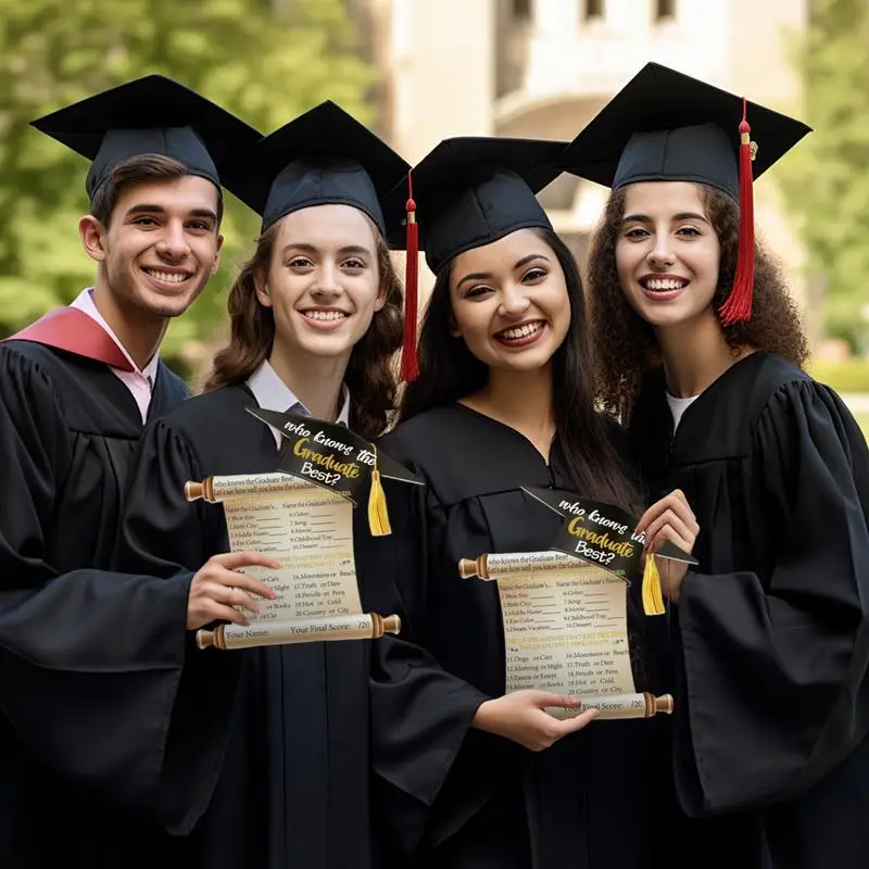 Cartes de remise de diplôme 2025, cartes de vœux, fournitures de décoration de fête de remise de diplôme pour fils, fille et petit-fils, 2025