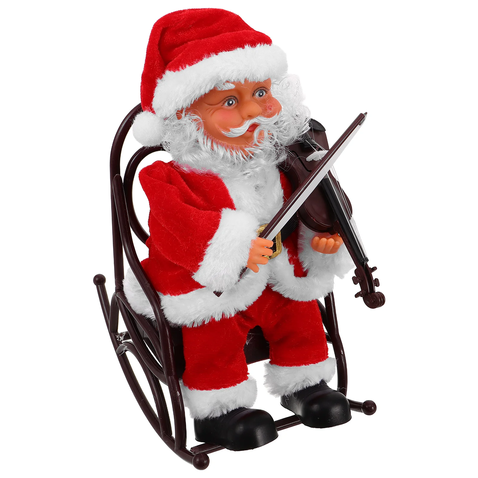 

Очаровательный электрический Санта-Клаус с музыкальным инструментом, рождественское украшение для сезонного праздника, детского праздника, развлечения, рождественской вечеринки, пользу