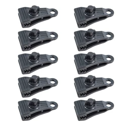 10Pcs Tarp Clips Heavy Duty Lock Grip Clamps Pool Cover Clips Tarpaulin Clips