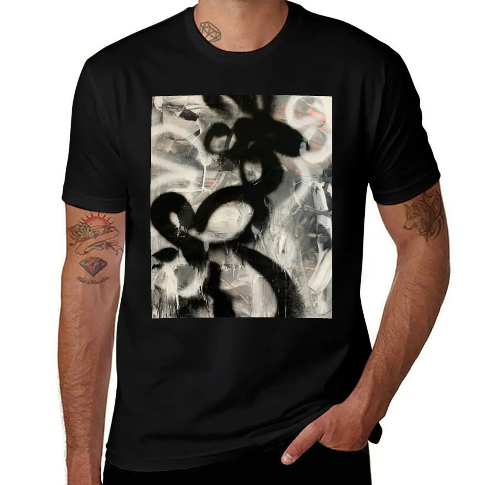 

Flower power T-Shirt anime summer 2025 mens designer clothes
