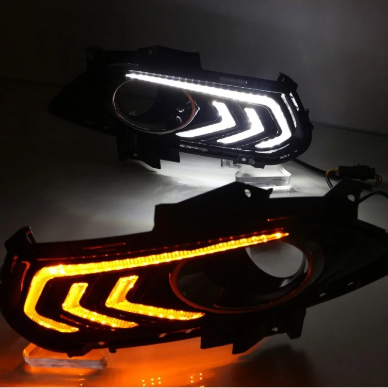 

SAARApplicable13-16Ford MondeoLEDДневные ходовые огни для модели Mondeo MustangДневные фары дальнего света