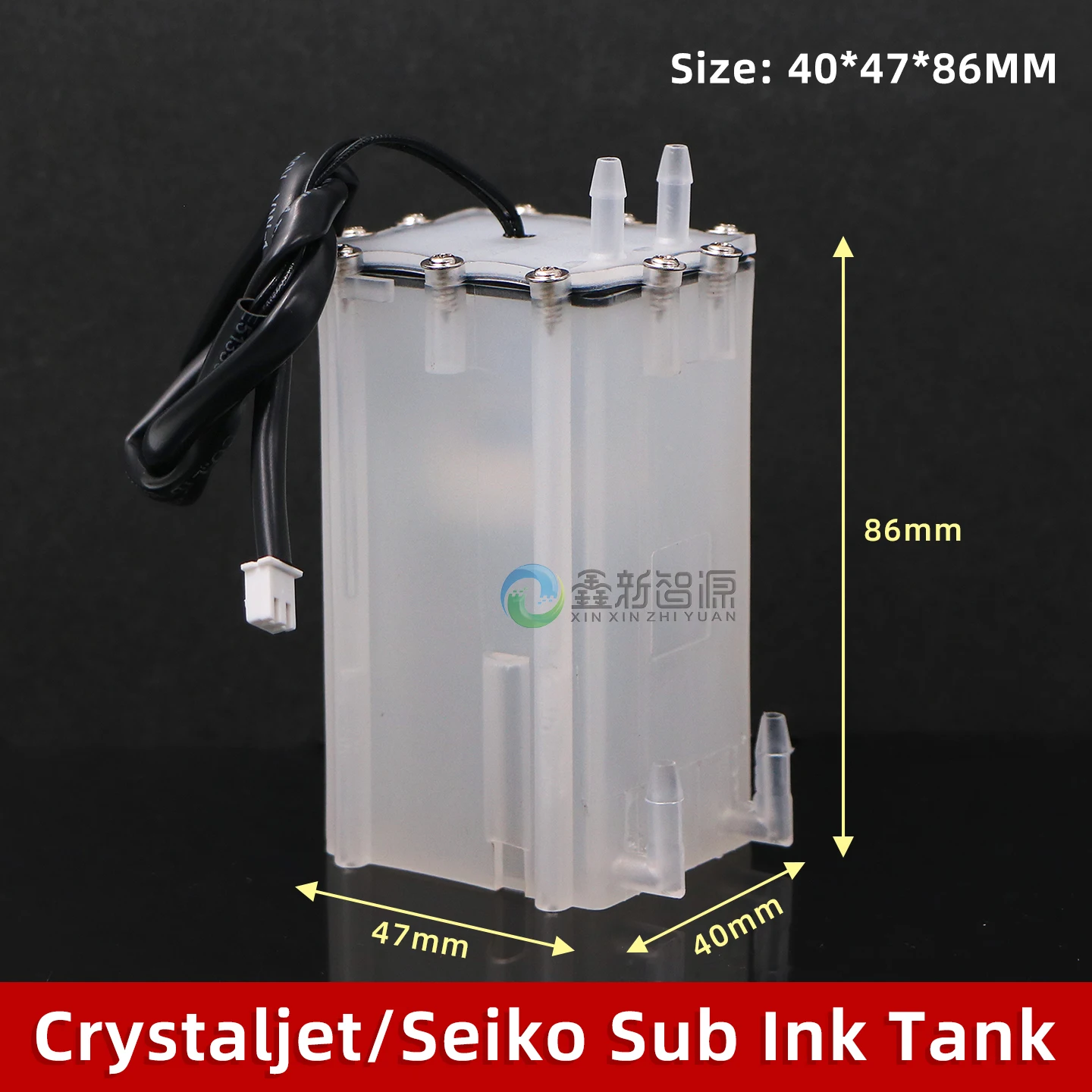 Original Air Box Crystaljet 4000 6000 Sub Tank for Seiko Printhead Inkjet Printer Ink Cartridge Safety Bottle Ink Tank