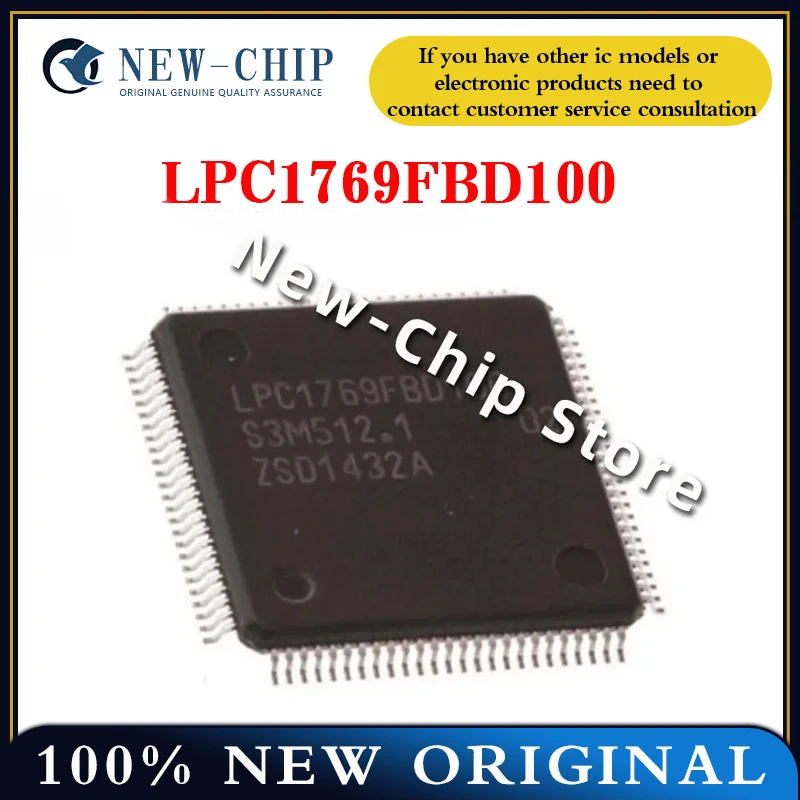 

1PCS-50PCS/LOT LPC1769FBD100 LPC1769 LQFP100 New Original