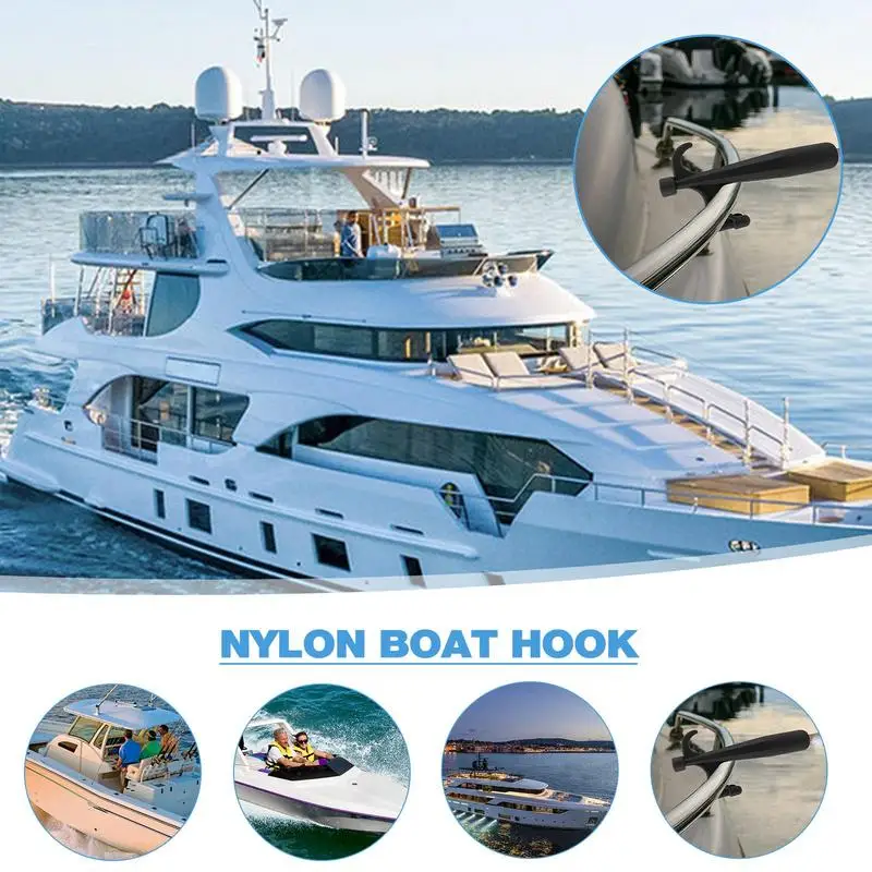 Mooring Boats Hooks Durable Lifeboat Mooring Hook Reusable Marine Boats Hook Head Multifunctional Unbreakable Double Head Boats