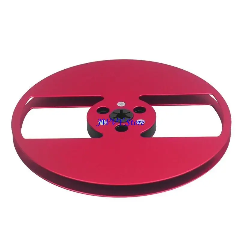 573A Professional 7inch Aluminum Sound Deck Reel for 1/4 Tape Recorders Takeup Reel