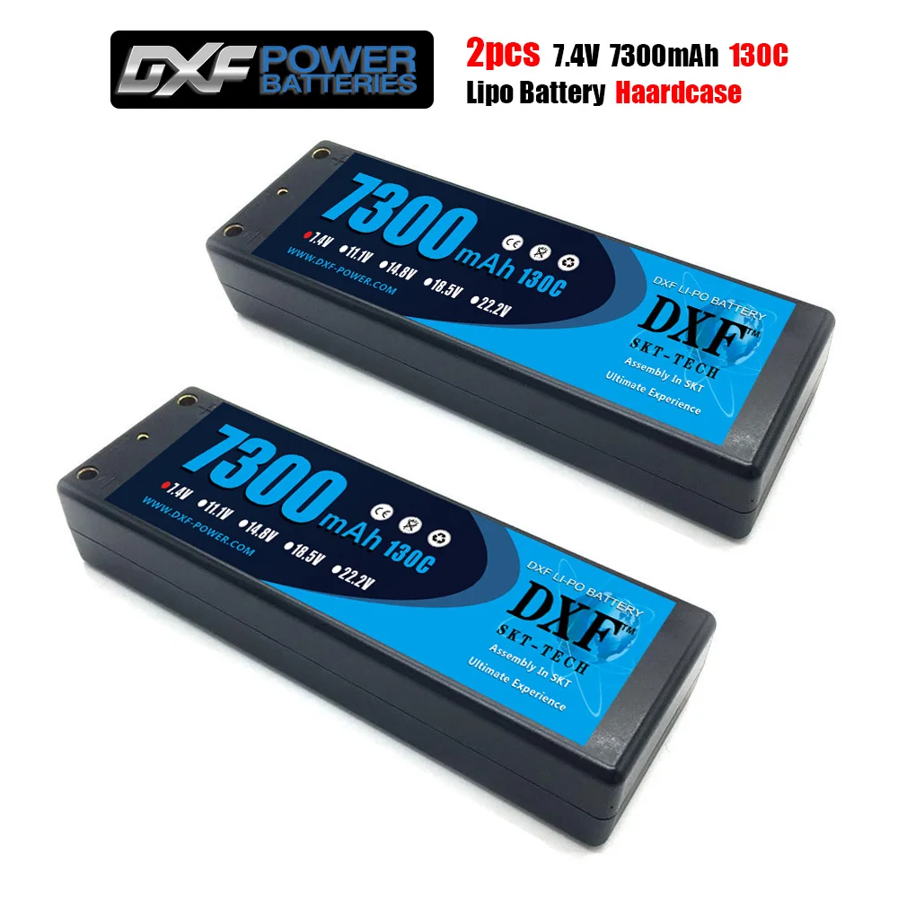 DXF 배터리 7.4V 11.4V 11.1V 15.2V 14.8V 22.2V Lipo 2S 3S 4S 6S 7300mAh 6500mAh 6200mAh 6750mAh 9200mAh 8000mAh 5200mAh RC 자동차