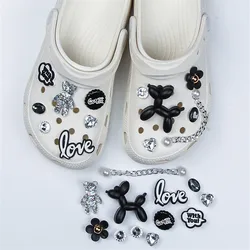 2023 New Cute Croc Charms Brand Designer Shoes Charms JIBZ Bling Croc accessori Fashion bubble dog Buckle decorazioni per scarpe