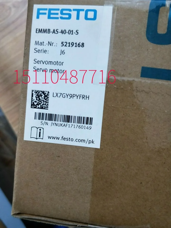 

Festo FESTO Servo Motor EMMB-AS-40-01-S 5219168 Genuine Stock