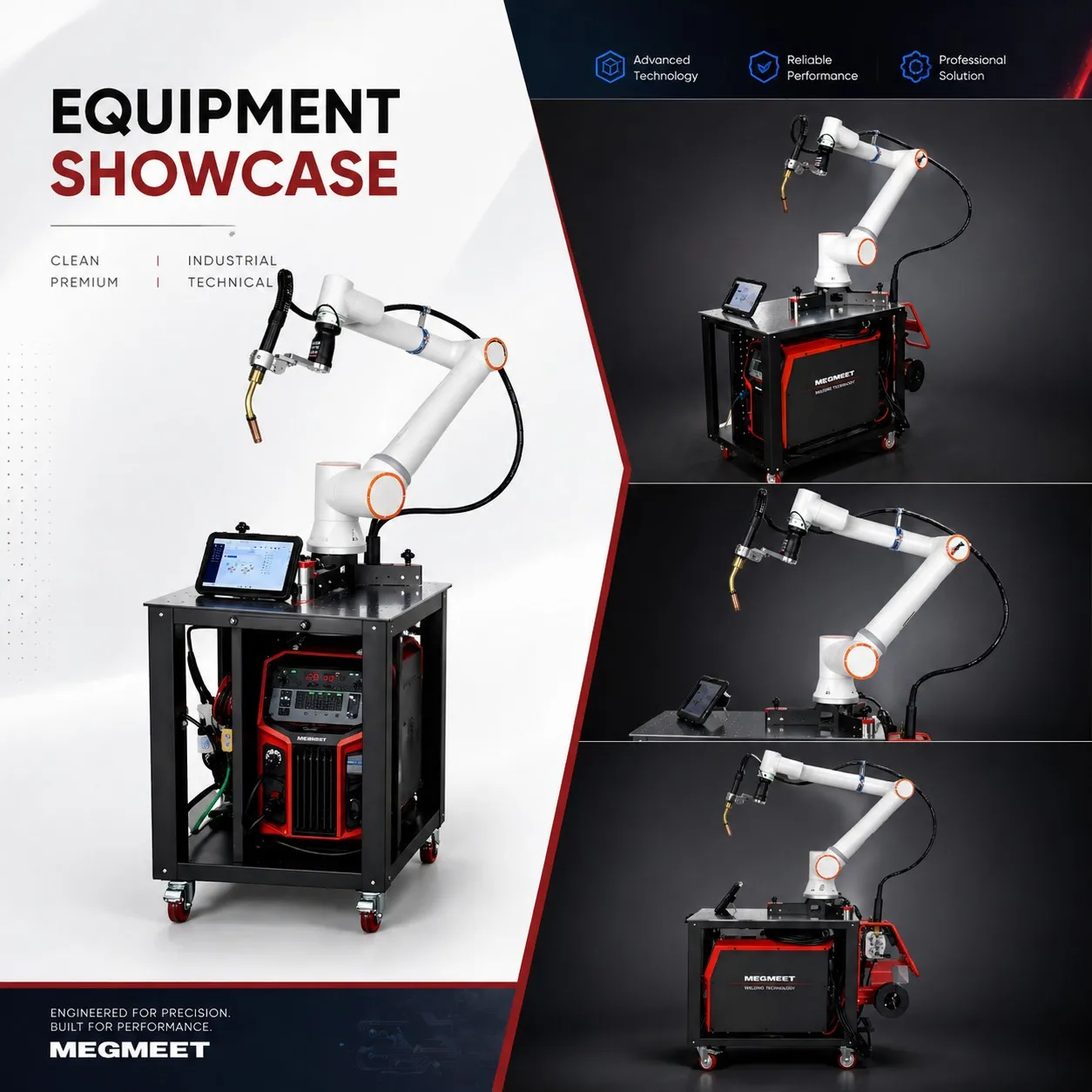 Industrial Robot Arm MIG Welding Equipment Automatic MIG Welding Group Factory Use Robotic MIG Welding Solutions
