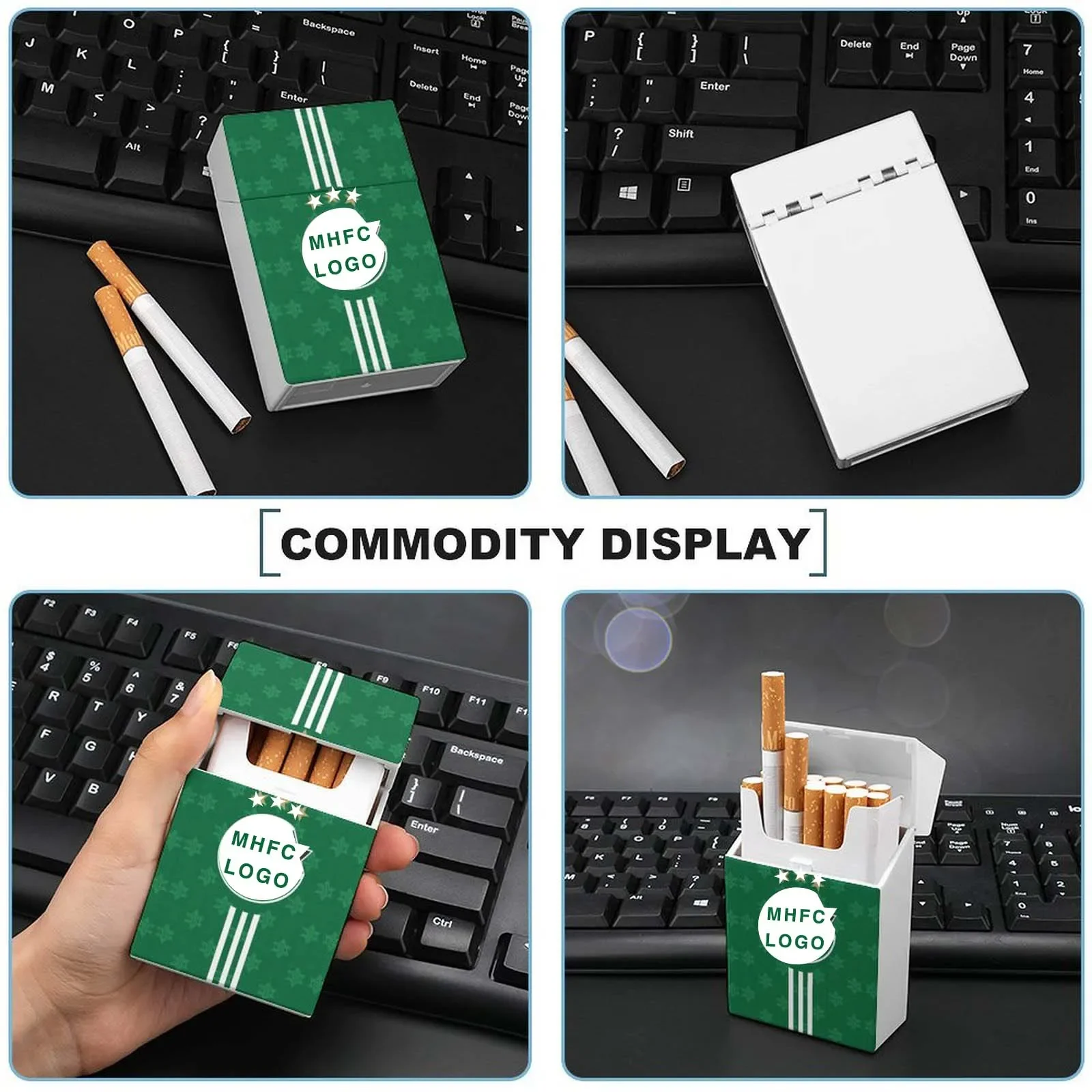 Israel F.C MHFC Champion Ultra-thin fashionable cigarette box, ultra-thin plastic box, cigarette accessories